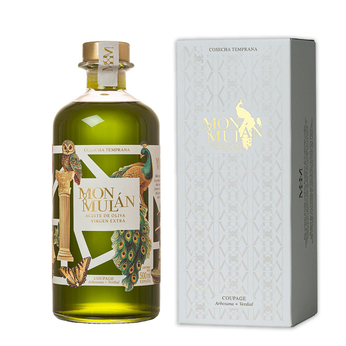 Aceite de Oliva Virgen Extra Coupage Monmulán 500 ml - Primeros días de cosecha
